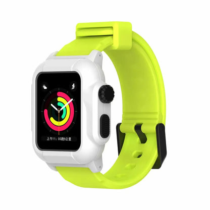 Waterproof Box Case Strap For Apple Watch