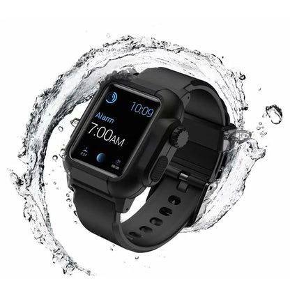 Waterproof Box Case Strap For Apple Watch