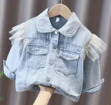 Blue Denim Jackets For Girls