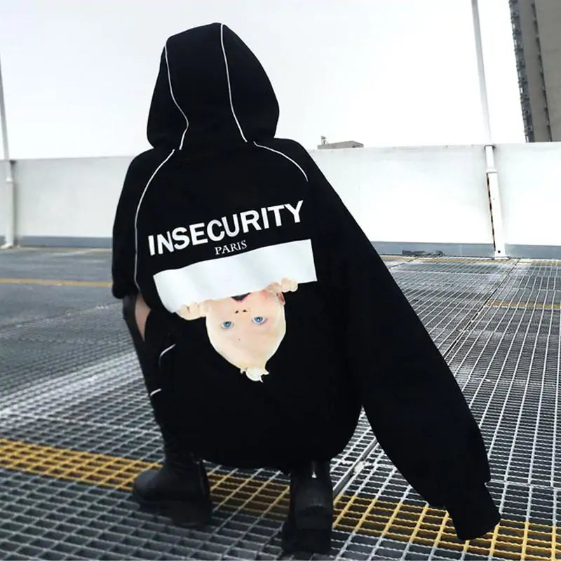 Insecurity Hoodie Jacket For Men Women