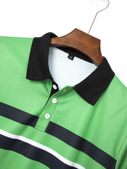 Polo de cuello casual para hombre