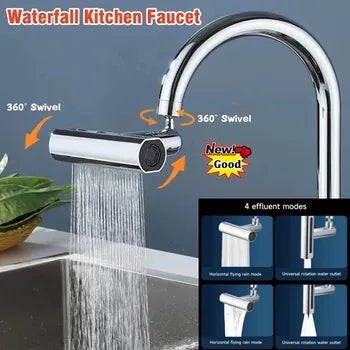 Universal 360° Rotating Kitchen Faucet