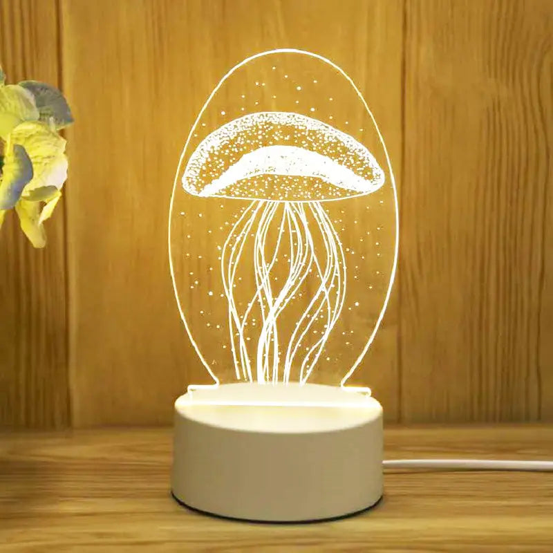 3D Acrylic Led Lamp