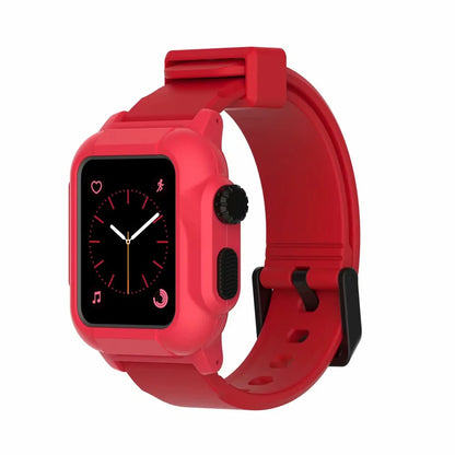 Waterproof Box Case Strap For Apple Watch