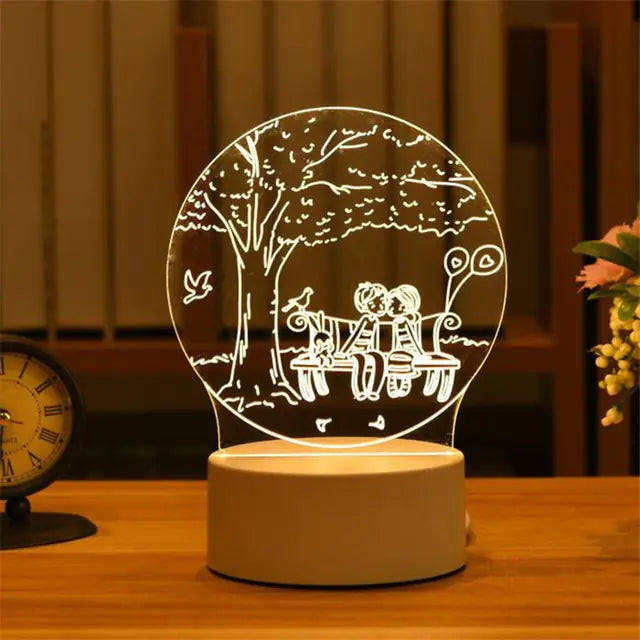 3D Acrylic Led Lamp